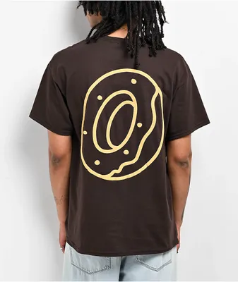Odd Future Circle Logo Brown T-Shirt 