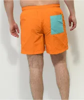 Odd Future Color Pocket Orange Board Shorts