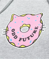 Odd Future Donut Cat Grey Hoodie