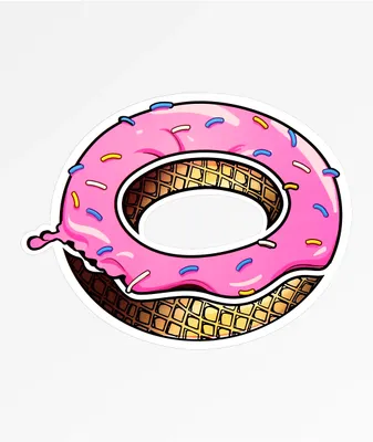 Odd Future Dripping Donut Sticker