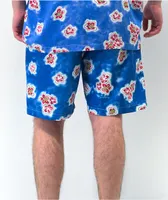 Odd Future Flowers Blue & Purple Board Shorts