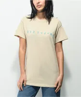 Odd Future Grid Lock Sand T-Shirt