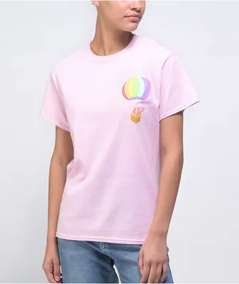 Odd Future Hot Air Balloon Pink T-Shirt