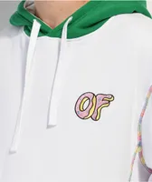 Odd Future Logo Contrast White Hoodie