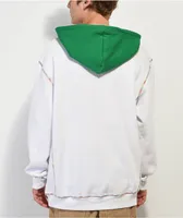 Odd Future Logo Contrast White Hoodie