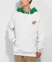 Odd Future Logo Contrast White Hoodie