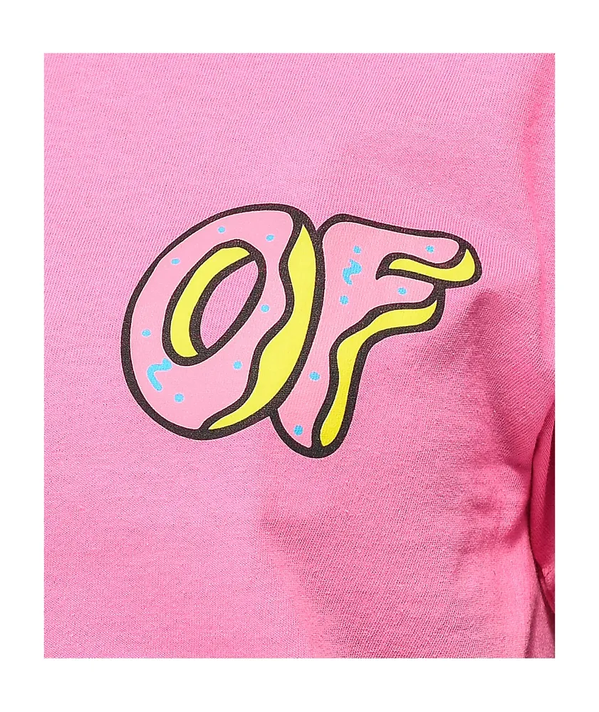 Odd Future Logo Pink T-Shirt