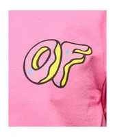 Odd Future Logo Pink T-Shirt