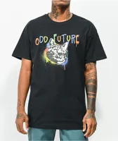 Odd Future Meow Tag Black T-Shirt