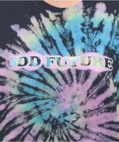 Odd Future Multi Spiral Tie Dye T-Shirt