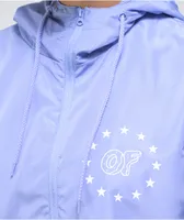 Odd Future Pastel Purple Hooded Windbreaker Jacket