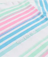 Odd Future Pink, Blue & Mint Stripe T-Shirt