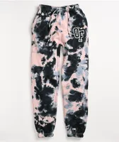 Odd Future Pink & Purple Tie Dye Sweatpants