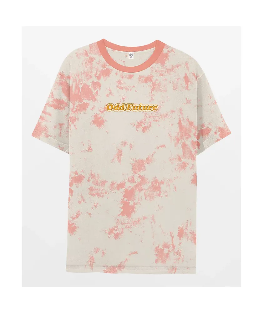 Odd Future Pink Splatter Wash T-Shirt