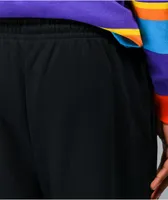 Odd Future Rainbow Text Black Sweatpants