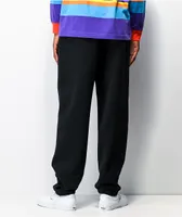 Odd Future Rainbow Text Black Sweatpants