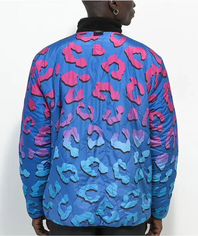 Odd Future Iridescent Blue Puffer Jacket