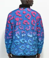 Odd Future Reversible Cheetah Fleece Jacket