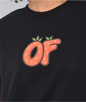 Odd Future Strawberry Logo Black T-Shirt