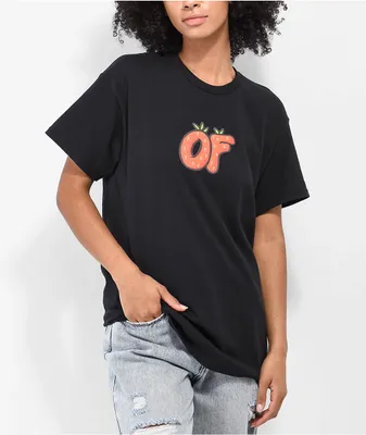 Odd Future Strawberry Logo Black T-Shirt