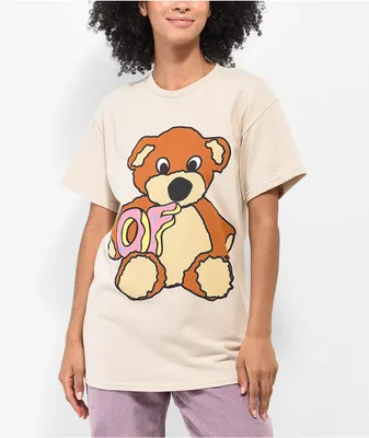Odd Future Teddy Bear Logo Tan T-Shirt