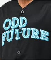 Odd Future Woven Black Baseball Jersey