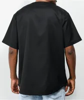 Odd Future Woven Black Baseball Jersey