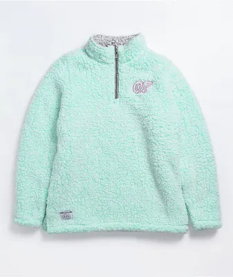 Odd Future Wubby Mint Quarter-Zip Jacket