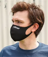 Official Nano-Polyurethane Black 3 Pack Face Masks