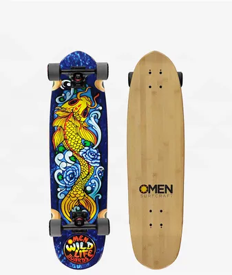 Omen Jinli Koi 33" Cruiser Skateboard Complete
