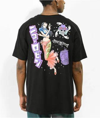 One Piece Nico Robin Black T-Shirt