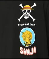 One Piece Sanji Black T-Shirt