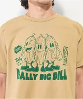 Open 925 Really Big Dill Beige T-Shirt