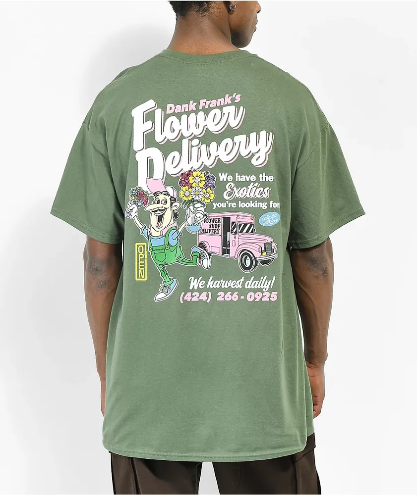 Open925 Dank Franks Olive T-Shirt