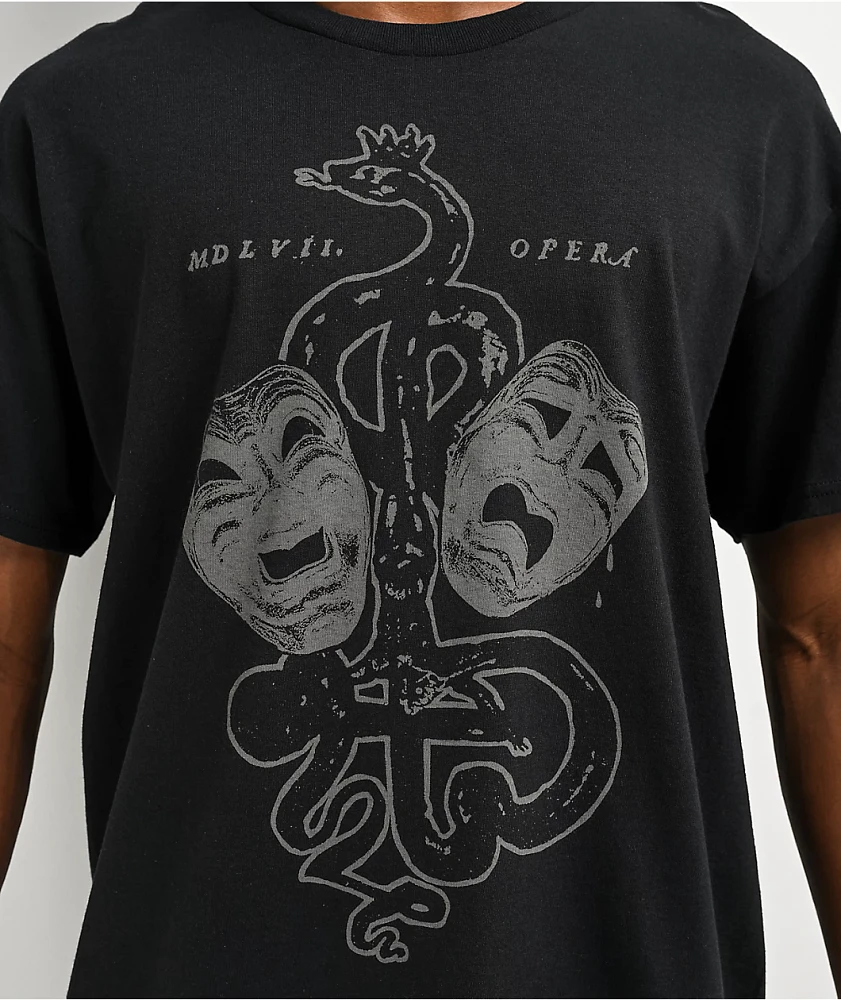 Opera Theater Black T-Shirt