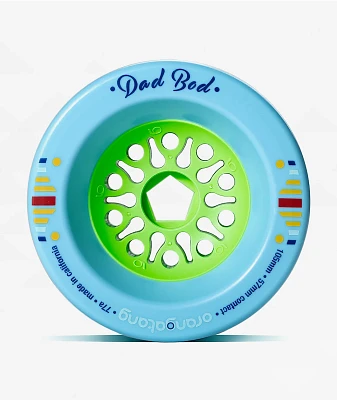 Orangatang Dad Bod 105mm 77a Blue Longboard Wheels