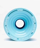 Orangatang In Heat 75mm 77a Blue Longboard Wheels