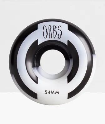 Orbs Apparitions Ghost 54mm 99a Black & White Skateboard Wheels