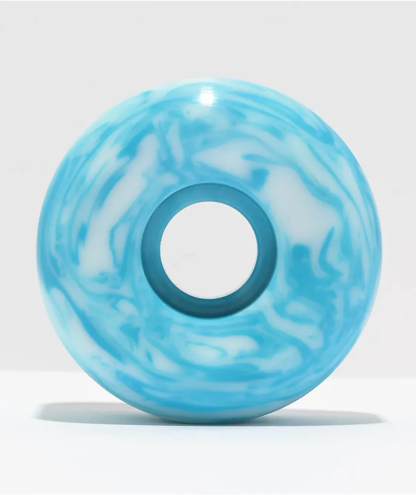 Orbs Spectre Blue & White Conical Skateboard Wheels