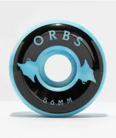 Orbs Spectre Blue & White Conical Skateboard Wheels