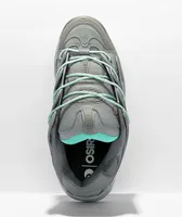 Osiris D3 2001 Grey & Seafoam Skate Shoes