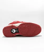 Osiris D3 2001 Red & Rizing Sun Skate Shoes