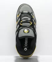 Osiris D3 O.G. Grey, Yellow & Black Skate Shoes