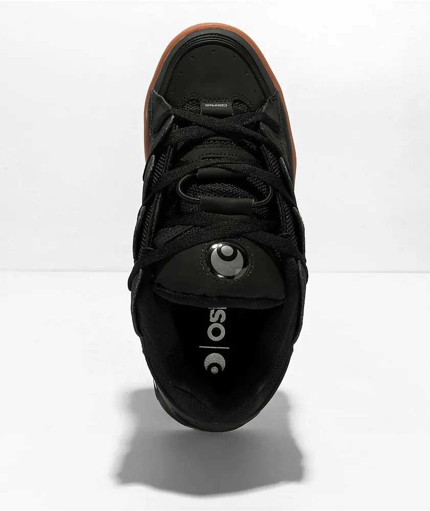 Osiris D3 OG Black & Gum Skate Shoes