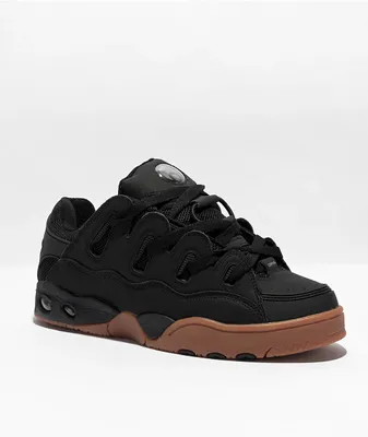Osiris D3 OG Black & Gum Skate Shoes