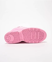 Osiris D3 OG Pink & White Fade Skate Shoes