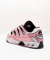 Osiris D3 OG Rose, White & Black Skate Shoes