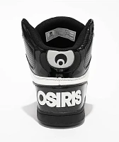 Osiris NYC 83 Black & White Skate Shoes