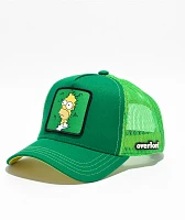 Overlord x The Simpsons Homer Bush Green Trucker Hat