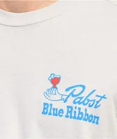 PBR Neon Riot Grey Wash T-Shirt